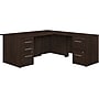 Bush Business Furniture Office 500 72"W L Shaped Executive Desk with Drawers, Black Walnut (OF5004BWSU)~#|#~sp92174289_sc7