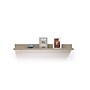 Eden Grove Mixed Materials Mounted Wall Shelf, 35.4", Driftwood (9602032E)~#|#~sp92174501_sc7