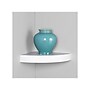 Eden Grove Wood Mounted Wall Shelf, 11.8", White (0191806)~#|#~sp92174519_sc7