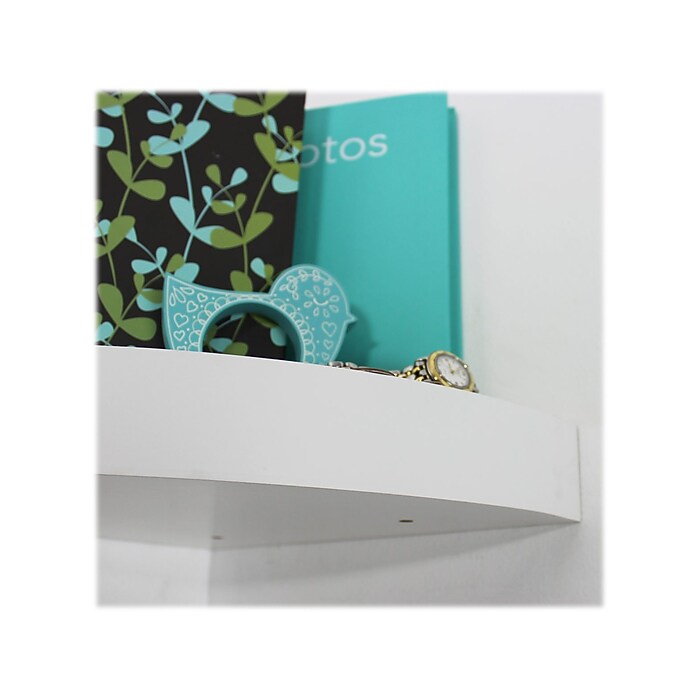 Eden Grove Wood Mounted Wall Shelf, 11.8