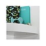 Eden Grove Wood Mounted Wall Shelf, 11.8", White (0191806)~#|#~sp92174520_sc7
