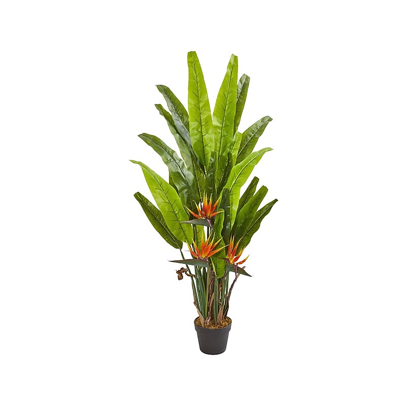 Nearly Natural Bird of Paradise in Pot (6355) image 1