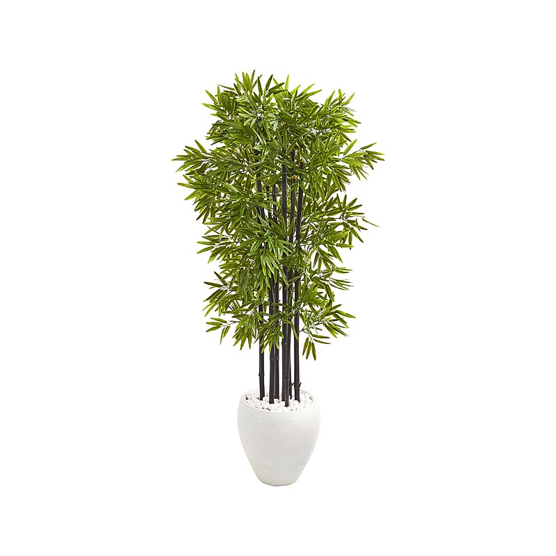 Nearly Natural Bamboo Tree in Planter (9723) image 1
