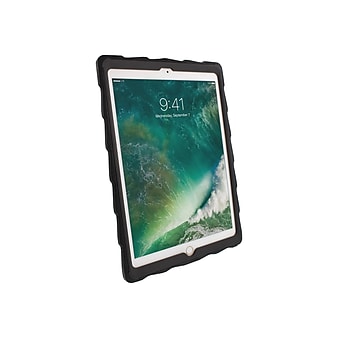 Gumdrop 01A001 Rubber Case for 10.2" iPad, Transparent/Black