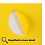 JAM Paper Circle Round Label Sticker Seals, 1 2/3 Inch Diameter, Yellow, 24 Labels/Sheet, 5 Sheets/Pack (147627067)~#|#~sp92281080_sc7