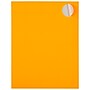 JAM Paper Round Label Sticker Seals, 1 2/3" Diameter, Neon Orange, 24 Labels/Sheet, 5 Sheets/Pack (354329580)~#|#~sp92281087_sc7