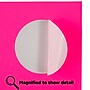 JAM Paper Round Label Sticker Seals, 1 2/3" Diameter, Neon Pink, 24 Labels/Sheet, 5 Sheets/Pack (354329581)~#|#~sp92281295_sc7