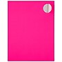 JAM Paper Round Label Sticker Seals, 1 2/3" Diameter, Neon Pink, 24 Labels/Sheet, 5 Sheets/Pack (354329581)~#|#~sp92281312_sc7