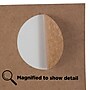 JAM Paper Circle Round Label Sticker Seals, 1 2/3 Inch Diameter, Brown Kraft, 120/Pack (3147612192)~#|#~sp92281354_sc7