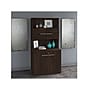 Bush Business Furniture Office 500 70"H Storage Cabinet with 4 Shelves, Black Walnut (OF5008BWSU)~#|#~sp92290633_sc7