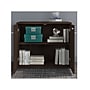 Bush Business Furniture Office 500 70"H Storage Cabinet with 4 Shelves, Black Walnut (OF5008BWSU)~#|#~sp92290635_sc7