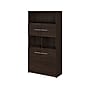 Bush Business Furniture Office 500 70"H 5-Shelf Bookcase with Doors, Black Walnut (OFB136BW)~#|#~sp92290655_sc7