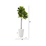 Nearly Natural Fiddle Leaf in Planter (T1138)~#|#~sp92291009_sc7