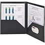 Smead Frame View Poly 2-Pocket Presentation Folder, Black, 5/Box (87705)~#|#~sp92363866_sc7