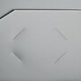 JAM Paper Heavy Duty 2-Pocket Plastic Folders, Silver, 6/Pack (383HSIA)~#|#~sp92366470_sc7