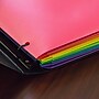 JAM Paper 2-Pocket Plastic Folders, Multicolored, Assorted Fashion Colors, 6/Pack (382EHPASTFA)~#|#~sp92366476_sc7