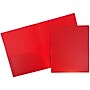 JAM Paper Heavy Duty 2-Pocket Folders, Red, 6/Pack (383HREDZ)~#|#~sp92366518_sc7