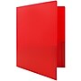 JAM Paper Heavy Duty 2-Pocket Folders, Red, 6/Pack (383HREDZ)~#|#~sp92366521_sc7