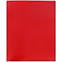 JAM Paper Heavy Duty 2-Pocket Folders, Red, 6/Pack (383HREDZ)~#|#~sp92366522_sc7