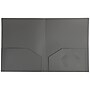 JAM Paper Heavy Duty 2-Pocket Folders, Grey, 6/Pack (383HGYA)~#|#~sp92366529_sc7