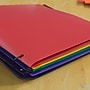 JAM Paper 2-Pocket Plastic Folders, Multicolored, Assorted Primary Colors, 6/Pack (382EHPASTPR)~#|#~sp92366553_sc7