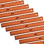 JAM Paper Stainless Steel 12" Ruler, Orange, 12/Pack (347M12ORB)~#|#~sp92366558_sc7