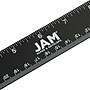 JAM Paper Stainless Steel 12" Ruler, Black (347M12BL)~#|#~sp92366592_sc7