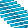 JAM Paper Stainless Steel 12" Ruler, Blue, 12/Pack (347M12BUB)~#|#~sp92366614_sc7