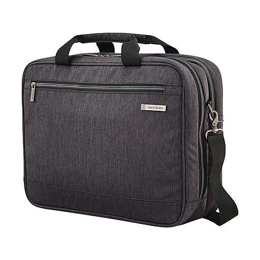 Samsonite Modern Utility Polyester Top Loading Briefcase, Heathered