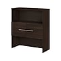 Bush Business Furniture Office 500 36"W Desktop Hutch, Black Walnut (OFH136BW)~#|#~sp92368437_sc7