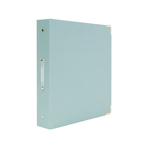 Russell+Hazel Standard 1.5" 3Ring NonView Binder, Dew (36916) at Staples