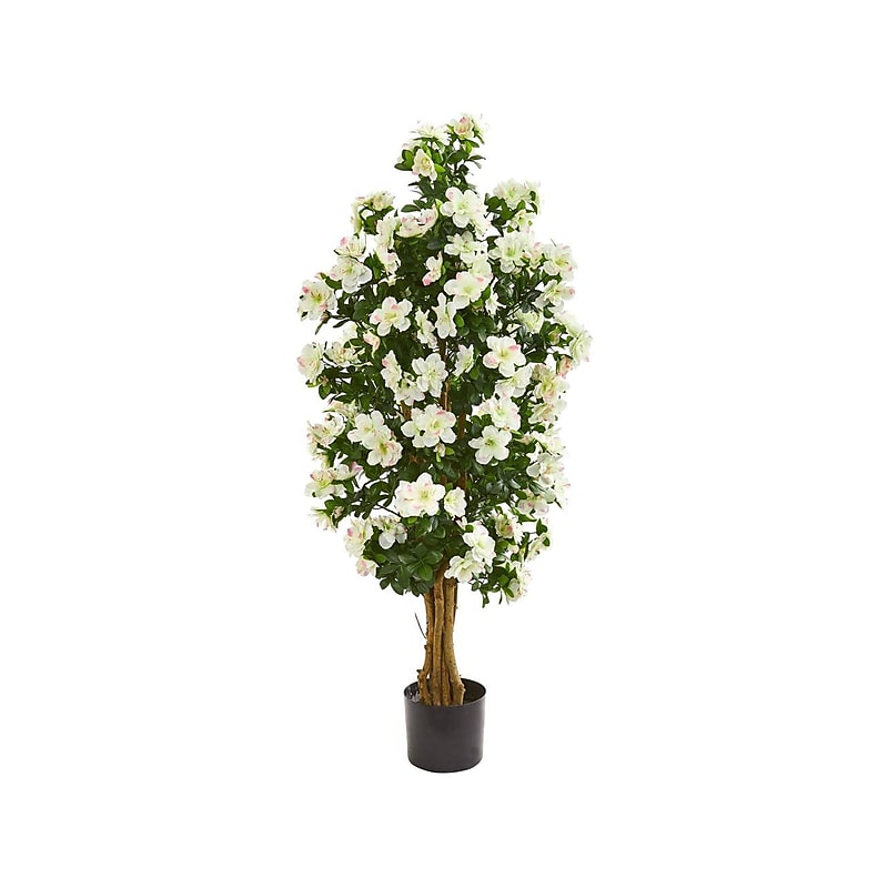 Nearly Natural Azalea Tree in Pot (9111) image 1