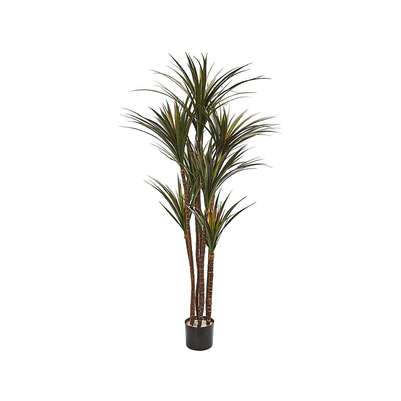 Nearly Natural Giant Yucca Tree in Pot (9152) image 1