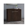 Bush Business Furniture Office 500 30"H Storage Cabinet with 2 Shelves, Black Walnut (OFS136BWSU)~#|#~sp92595087_sc7