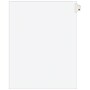 Avery Legal Pre-Printed Paper Divider, Side Tab A, White, Avery Style, Letter Size, 25/Pack (01401)~#|#~sp92669761_sc7