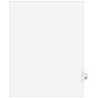 Avery Legal Pre-Printed Paper Dividers, Side Tab #21, White, Avery Style, Letter Size, 25/Pack (01021)~#|#~sp92670187_sc7