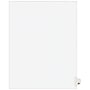 Avery Legal Pre-Printed Paper Dividers, Side Tab #25, White, Avery Style, Letter Size, 25/Pack (01025)~#|#~sp92670232_sc7