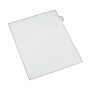 Avery Legal Pre-Printed Paper Dividers, Side Tab #5, White, Allstate Style, Letter Size, 25/Pack (82203)~#|#~sp92670347_sc7