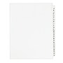 Avery Legal Pre-Printed Paper Divider Collated Set, A-Z Tabs, White, Avery Style, Letter Size (01400)~#|#~sp92670933_sc7