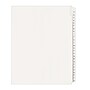 Avery Legal Pre-Printed Paper Divider Collated Set, A-Z Tabs, White, Allstate Style, Letter Size  (01700)~#|#~sp92670946_sc7