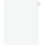 Avery Legal Pre-Printed Paper Dividers, Side Tab #1, White, Avery Style, Letter Size, 25/Pack (11911)~#|#~sp92671011_sc7