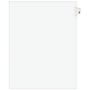 Avery Legal Pre-Printed Paper Dividers, Side Tab #2, White, Avery Style, Letter Size, 25/Pack (11912)~#|#~sp92671020_sc7