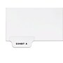 Avery Legal Pre-Printed Paper Dividers, Bottom Tab EXHIBIT A, White, Avery Style, Letter Size, 25/Pack (11940)~#|#~sp92671244_sc7