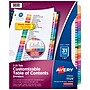 Avery Ready Index Table of Contents Pre-Printed Numeric Paper Divider, 31 Tabs, Multicolor, 1 Set (11129)~#|#~sp92672968_sc7