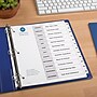 Avery Ready Index Table of Contents Paper Dividers, Jan-Dec Tabs, White (11126)~#|#~sp92673041_sc7