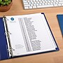 Avery Ready Index Table of Contents Pre-Printed Numeric Paper Divider, 31 Tabs, White, 1 Set (11128/RI21331C)~#|#~sp92673101_sc7