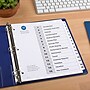 Avery Ready Index Table of Contents Paper Dividers, 1-15 Tabs, White (11142)~#|#~sp92673109_sc7