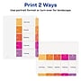 Avery Customizable Table of Contents Dividers, 5-Tab, Multicolor, 3 Sets/Pack (11070)~#|#~sp92673146_sc7