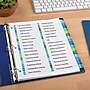 Avery Ready Index Table of Contents Double Column Paper Dividers, 1-32 Tabs, Multicolor (11322)~#|#~sp92673250_sc7