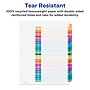 Avery Ready Index Table of Contents EcoFriendly Paper Dividers, 1-31 Tabs, Multicolor (11084)~#|#~sp92673260_sc7
